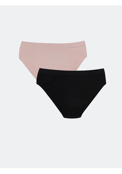 Lcw Dream Siyah Düz Bikini Külot 2'li
