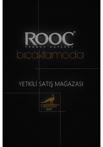 Rooc Galaksi Gold Çok Amaçlı 22 Cm Bıçak G006 Sarı