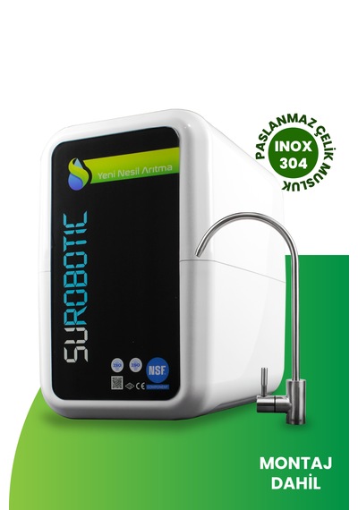 Premium Camlı Mineralli 80 Gpd Membranlı Su Arıtma Cihazı