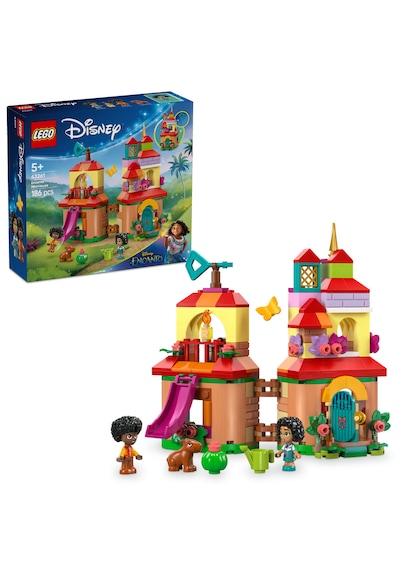LEGO® ǀ Disney Mini Enkanto Evi 43261 - 5 Yaş ve Üzeri Prenses Seven Çocuklar için Yaratıcı Oyuncak Yapım Seti (186 Parça)