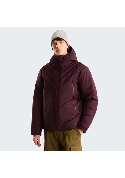 The North Face M Mtn Range Down Hooded Jacket Erkek Ceket Nf0a88wdno41 Bordo