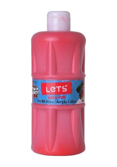 Lets Akrilik Boya 500Ml Kırmızı L 5303