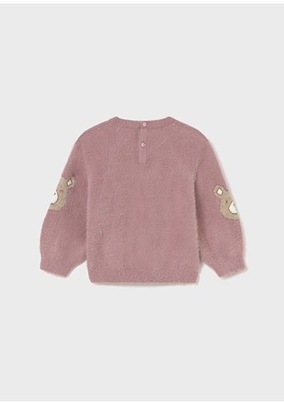 Mayoral Pembe Kız Bebek Kürklü Kazak 2356 Pembe