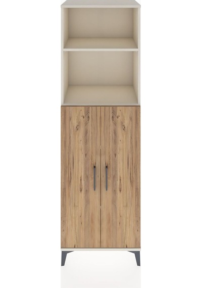 Hyperion Dolap 4 Raflı 2 Kapaklı 60x44x195 Aytaşı-çam Aytaşı