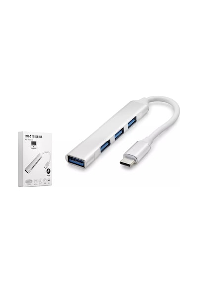 Hadron Hdx7032 Type-c To 4 Port Usb Hub Çoklayıcı Adaptör - Beyaz