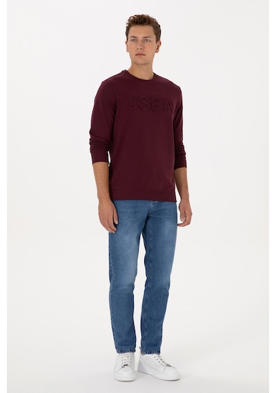 U.S. Polo Assn. Erkek Açık Mavi Jean Tapered Fit Pantolon 50316545-DN0021
