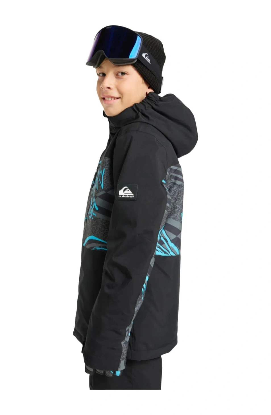 Quiksilver Quıksılver Sıde Hıt Prınted Youth Jk Anthracite - Plaid 1 Çocuk Snowboard Ceketi Eqbtj03220-6456 Siyah Quiksilver Quıksılver Sıde Hıt Prınted Youth Jk Anthracite - Plaid 1 Çocuk Snowboard Ceketi Eqbtj03220-6456 Siyah