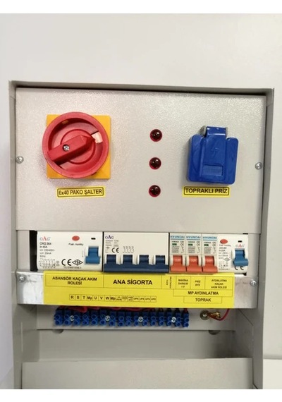 Oag- Asansör Elektrik Dağıtım Panosu
