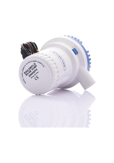 Sailorflo Dikey Sintine Pompası 2000GPH 12V 10A