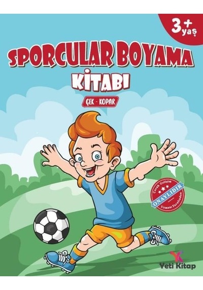 Sporcular Boyama Kitabı- Yeti Kitap