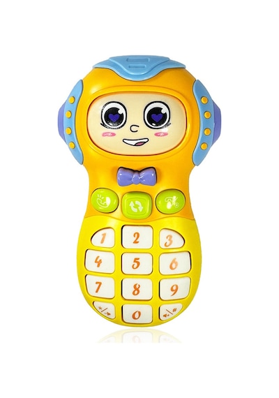 Toyaş Işıklı Ve Müzikli Ceptelefonu Bebek Motor Beceri Gelişimi Müzikli Oyuncak Ceptelefonu Bebek Oyuncağı Mavi-turuncu Mavi - Turuncu