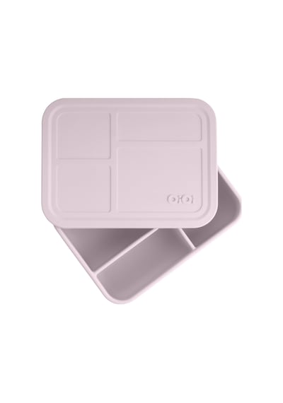 Silikon Beslenme Kutusu Bento - Misty Lilac