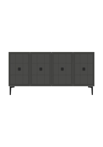 Ka1202a - Yuka Konsol, Tv Sehpası Antrasit 120cm Antrasit / Koyu Gri