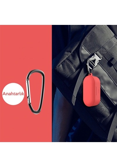 Qcy T1S-T2C Bluetooth Kulaklık Için Silikon Koruma Kılıf+ Anahta