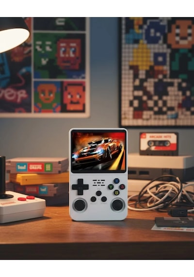Klasik Oyun Konsolu 64 Bit İşlemci Ve Çift Kart Girişi Özellikli 02199059