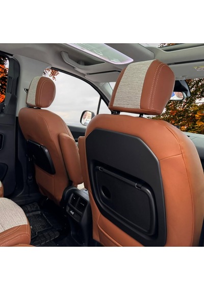 Opel Combo Uyumlu Araca Özel Oto Koltuk Kılıfı 158559 Taba-bej