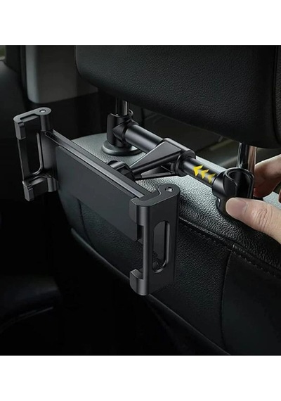 Araba Koltuk Arkası Tablet Telefon Tutucu Araç İçi Tablet Telefon Tutacağı Telefon Araç İçi Tutacak Siyah