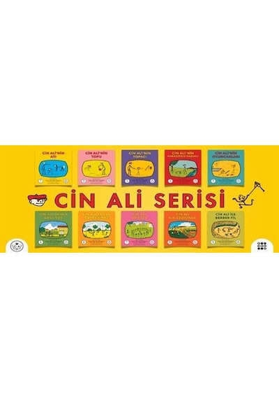 1. Sınıf İlk Okuma Serisi Sevimli Masallar 10 Kitap + Cin Ali ...