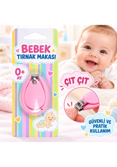 Bebek Tırnak Makası Çıt Çıt Renkli