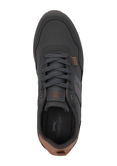 Slazenger OFFENSE Erkek  Koyu Gri / Beyaz Günlük Spor Ayakkabısı