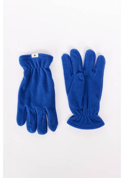 AC&Co / Altınyıldız Classics Erkek Saks Anti-pilling Sıcak Tutan Su Itici Polar Bere Boyunluk Eldiven Set Saks Mavisi