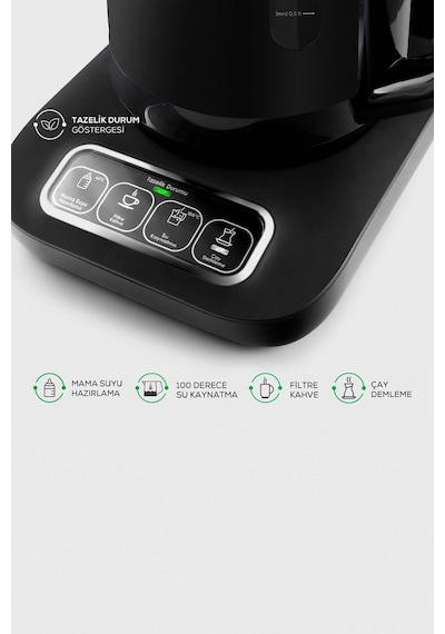 Karaca Robotea Pro 4 in 1 Konuşan Çay Makinesi