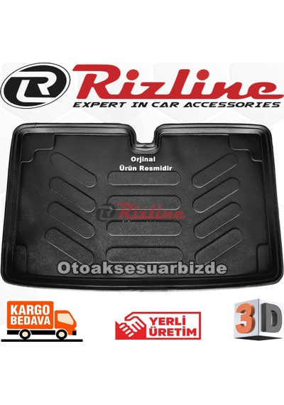 Hyundai Getz 3D Bagaj Havuzu Siyah 2002-2011 Arası Rizline N11.8924