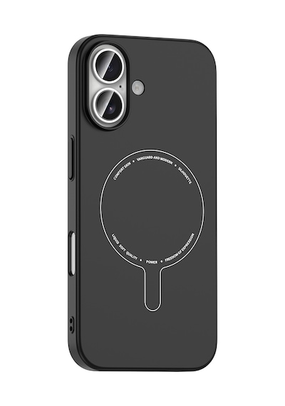 İphone 17 Kılıf M-safe Şarj Özellikli Kamera Korumalı Ardx Elio Sert Pc Kapak - Lila Çok Renkli