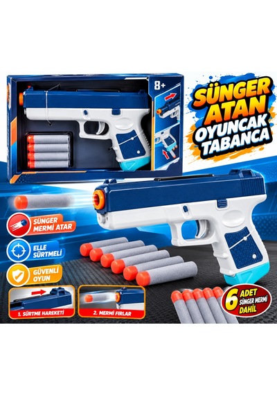 Wy2105b Sünger Atan Oyuncak Tabanca