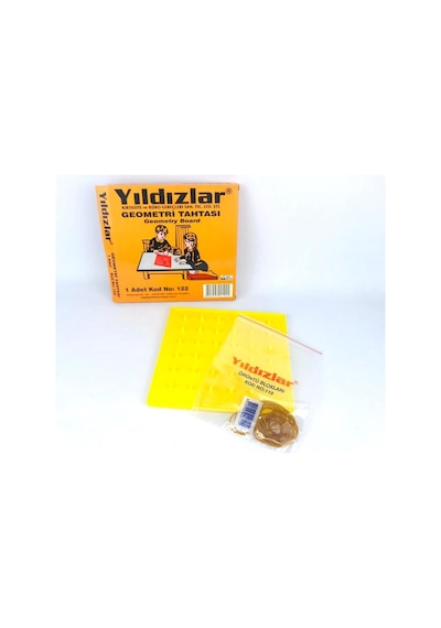 Kod 122 Yıldızlar Geometri Tahtası I Lastikli