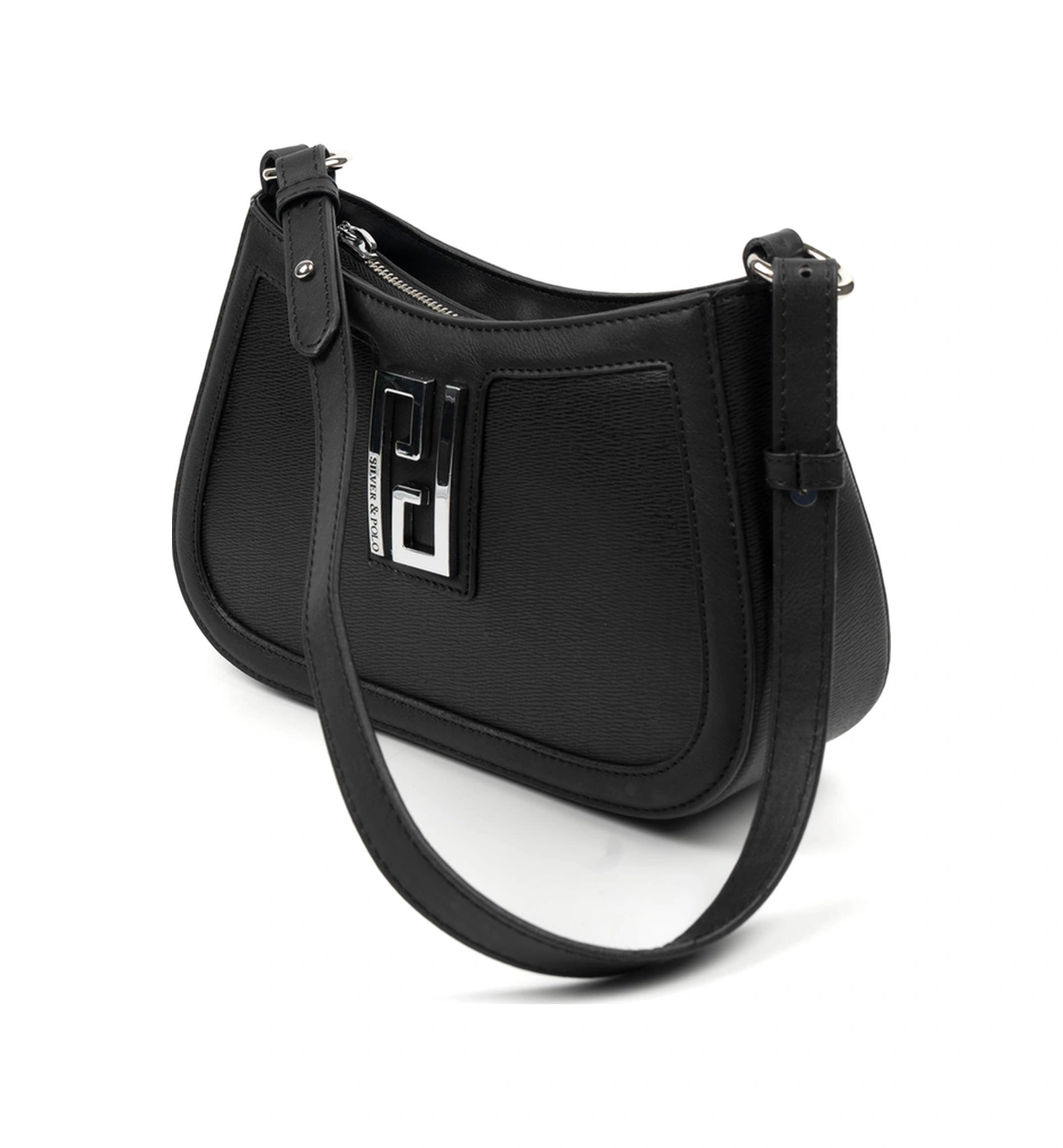 Silver Polo Kadın Çapraz Çanta 1132 Black