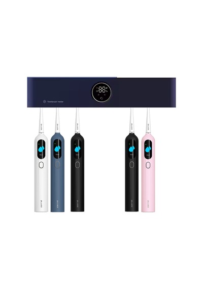 Şarj Edilebilir Diş Fırçası Tutacağı Ve Sensörlü Uv Sterilizatör Philips Led Teknolojisi Mavi - 691785145 Mavi