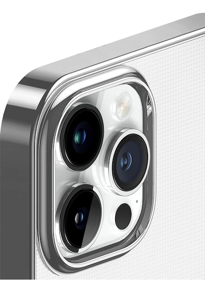Apple Uyumlu iPhone  14 Pro Max Kılıf Magsafe Özellikli Titanyum Seri Silikon Kapak