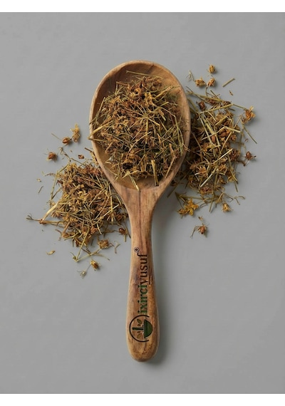 Sarı Kantaron Otu Binbirdelik Otu Sarıkantaron St. John S Wort Hypericum Perforatum Kurutulmuş Bitki Çayı 100 G Doğal