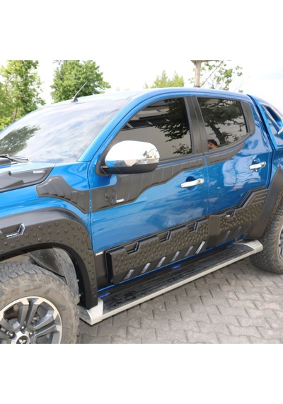 Mitsubishi L200 2019- Yarasa Yan Kapı Kaplama