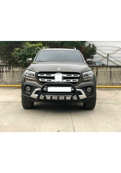 Isuzu D-max Ön Tampon Koruma Demiri 2006+ / 2021+ Siyah Pwt03