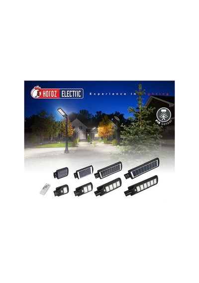 100W Horoz Solar Armatür Siyah