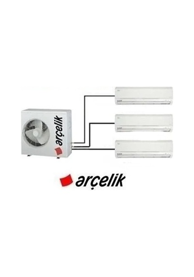 Arçelik ZM30105-121224 30000 BTU 1 Dış + 3 İç Ünite (12+12+24) Duvar Tipi Multi Inverter Klima