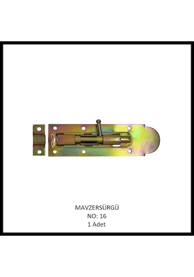 Mavzer Sürgü No: 16 Sarı