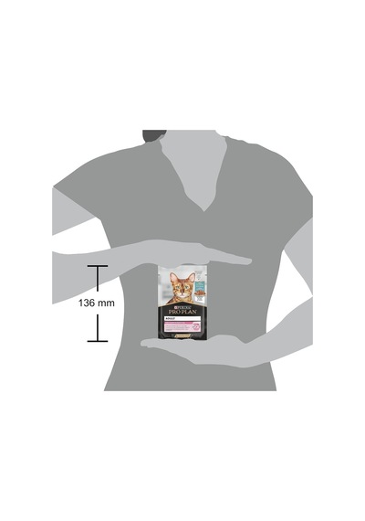 Purina Delicate Digestion Sos İçinde Okyanus Balıklı Yetişkin Kedi Maması 85gr Pouch X 26 Adet