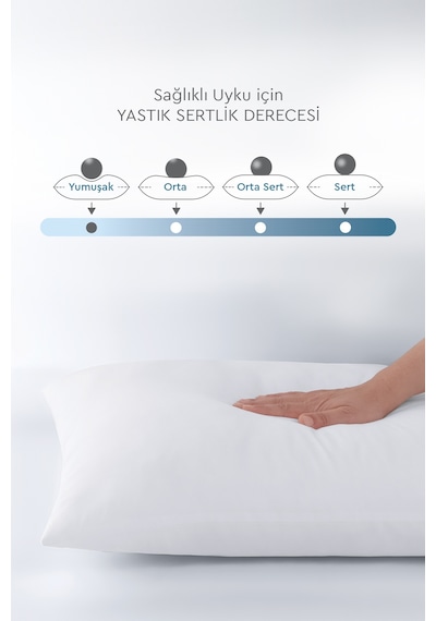 Yataş Bedding Handy 4'lü Roll Pack Yastık Seti 50 x 70 CM