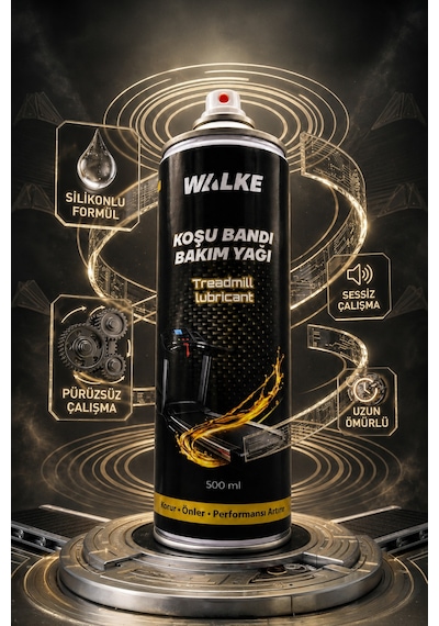 Walke Koşu Bandı Yağı Spreyi Silikon Sprey 500 Ml Tekli