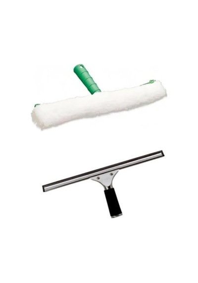 Camsil Silme Aparatı Çekçek Metal 45cm+mikrofiber Peluş Ve Aparatı 45cm Temizlik Seti Siyah