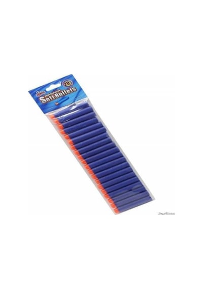 Mermisi Sünger Yedek Mermi Soft Bullet 100'lü