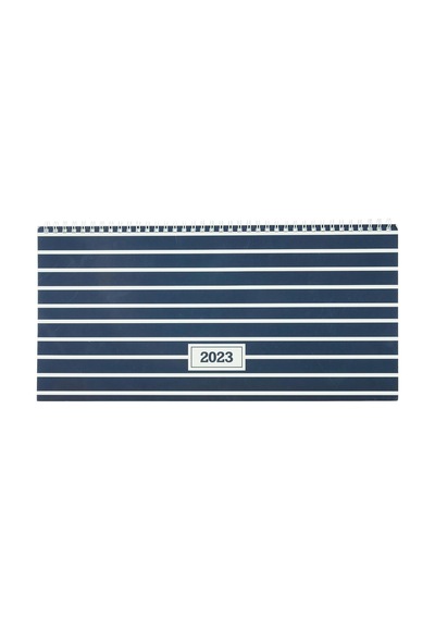 Keskin Color 2023 Aj-66 Haftalık Masa Ajandası, Çizgi, 16x33,5 Cm Çok Renkli