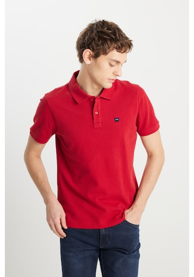 Wrangler Erkek Polo Yaka T Shirt Mw7d5k4xx2t600 Kırmızı Kırmızı