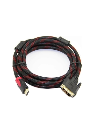 4600 Hdmi To Dvi 24 1 Çevirici Dönüştürücü Monitör Kablosu 1.5M