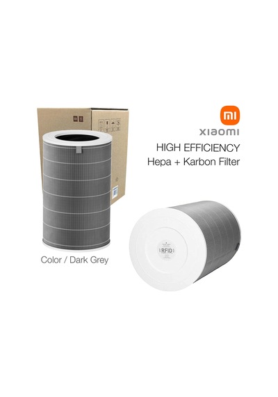Smart Air Purifier 4 Pro Filtre Hepa Karbon Gri High Efficiency Rfid