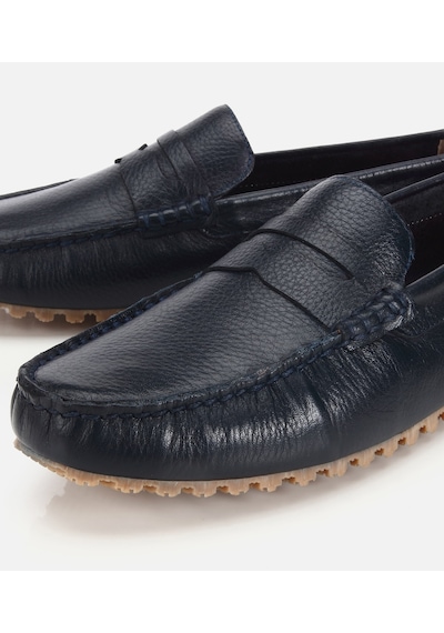 Hotiç Erkek Deri Lacivert Comfort Günlük Loafer