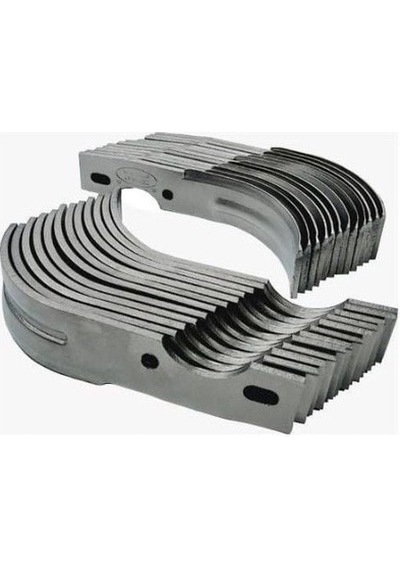 Demiray Federli Flash Dizel Çapa Makinası Çapa Bıçağı Takımı 26 Cm - 24 Adet